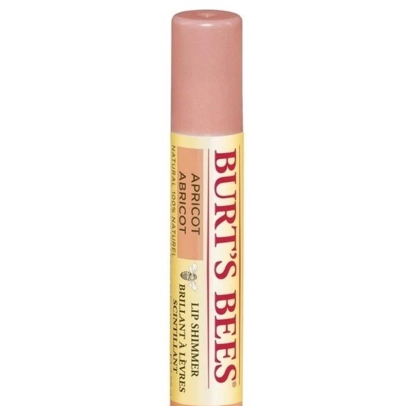 Burt's Bees 100% Natural Moisturizing Lip Shimmer - Apricot -- 0.09 oz NEW - Picture 3 of 4